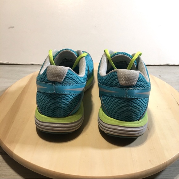Nike Womens Dual Fusion Lite Running Shoes Turquoise 599560-403 Lace Up Mesh 8.5 - Picture 3 of 8